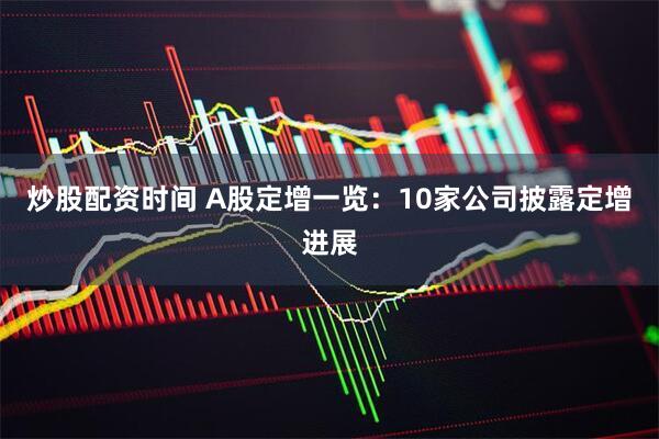 炒股配资时间 A股定增一览：10家公司披露定增进展
